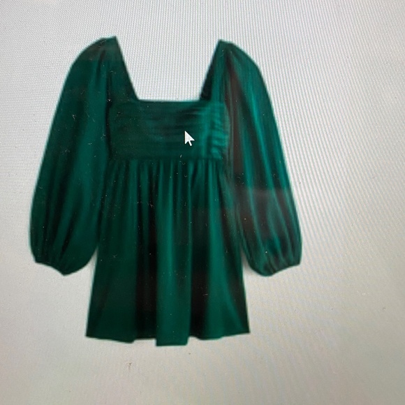 Abercrombie & Fitch Emerson Satin Long Sleeve Mini Dress - Picture 1 of 5